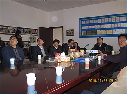 2010年11月23日，湘潭市市長史耀斌先生蒞臨湘潭市恒欣實(shí)業(yè)有限公司