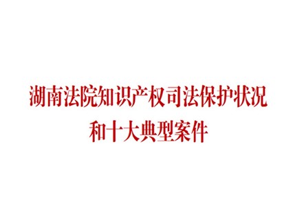 朱、李侵犯湘潭恒欣商業(yè)秘密案列入湖南十大知識產(chǎn)權(quán)典型案例